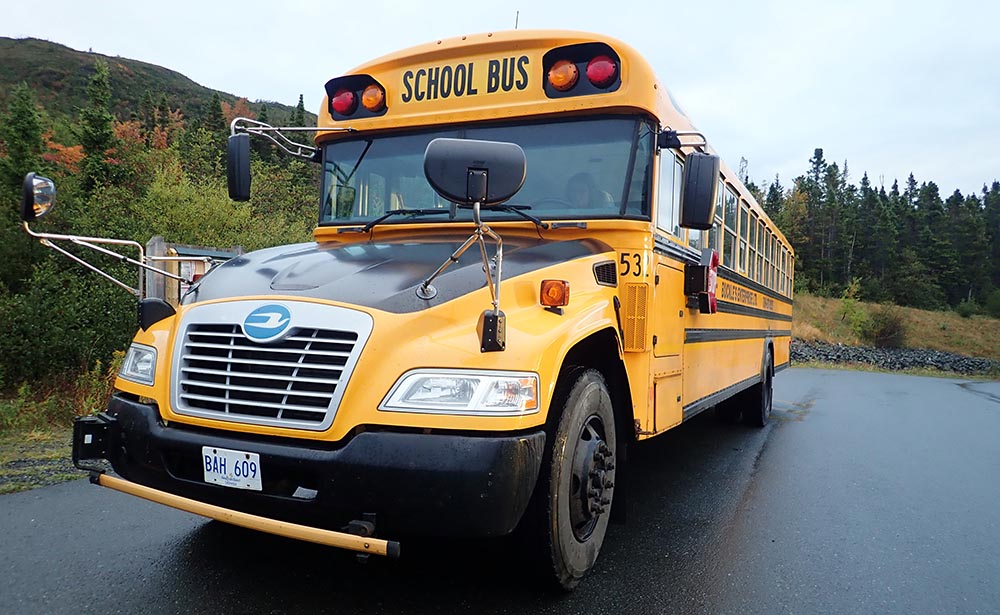 school bus in Canada